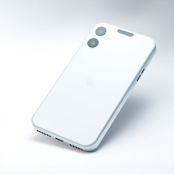 Weißes Dummy-Modell gibt ersten Ausblick auf das iPhone Ultra